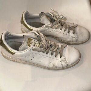 Adidas originals Stan smith gold shoes sneakers USED Bloggers Favorite